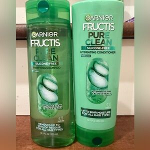 NWT Garnier Fructis Pure Clean Shampoo and Conditioner Set
